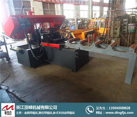 頂峰機械 領航精密切割，臥式金屬帶鋸床高清圖解與通訊設備制造應用